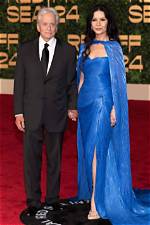 Catherine Zeta-Jones Rocks Dress with Michael Douglas on Amalfi Coast – Hollywood Life