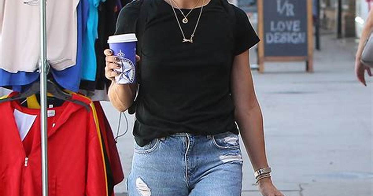 Celebrities Rocking Distressed Denim – Hollywood Life
