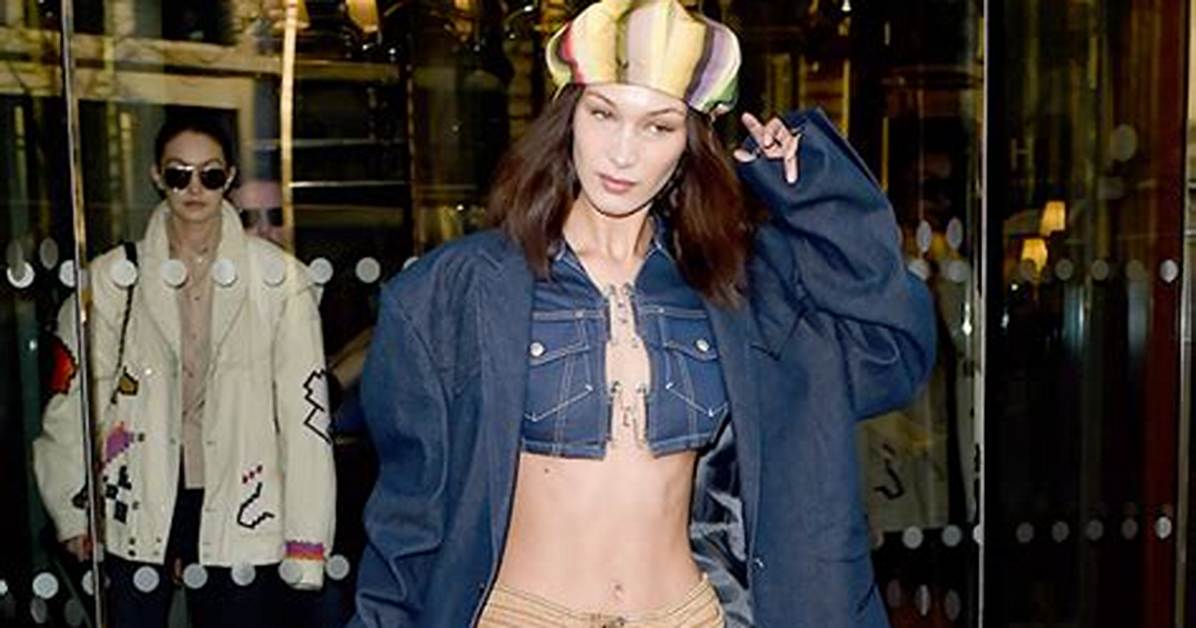 Celebrities Rocking Tiny Jean Shirts – Hollywood Life