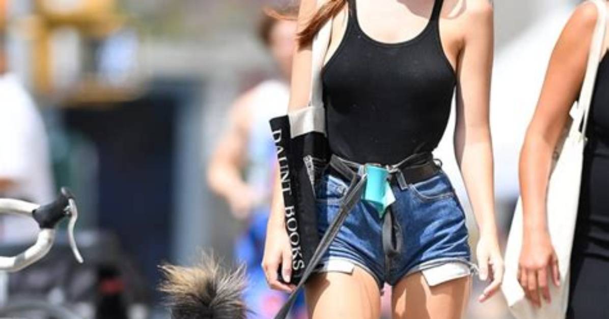 Celebrities Walking Their Dogs: Photos – Hollywood Life