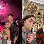 Celebs Celebrating Nye 2021 — Photos