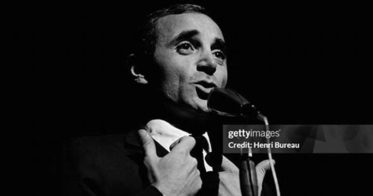 Charles Aznavour — Pics of the French Singer Who Passed Away