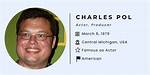 Charles Pol Biography; Net Worth, Age, Height, Baby, Education, Parents and Wife