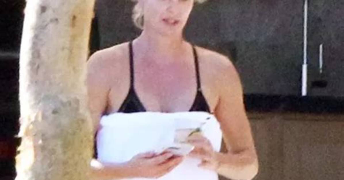 Charlize Theron Rocks Black Swimsuit in Greece on 46Th Birthday: Pics – Hollywood Life