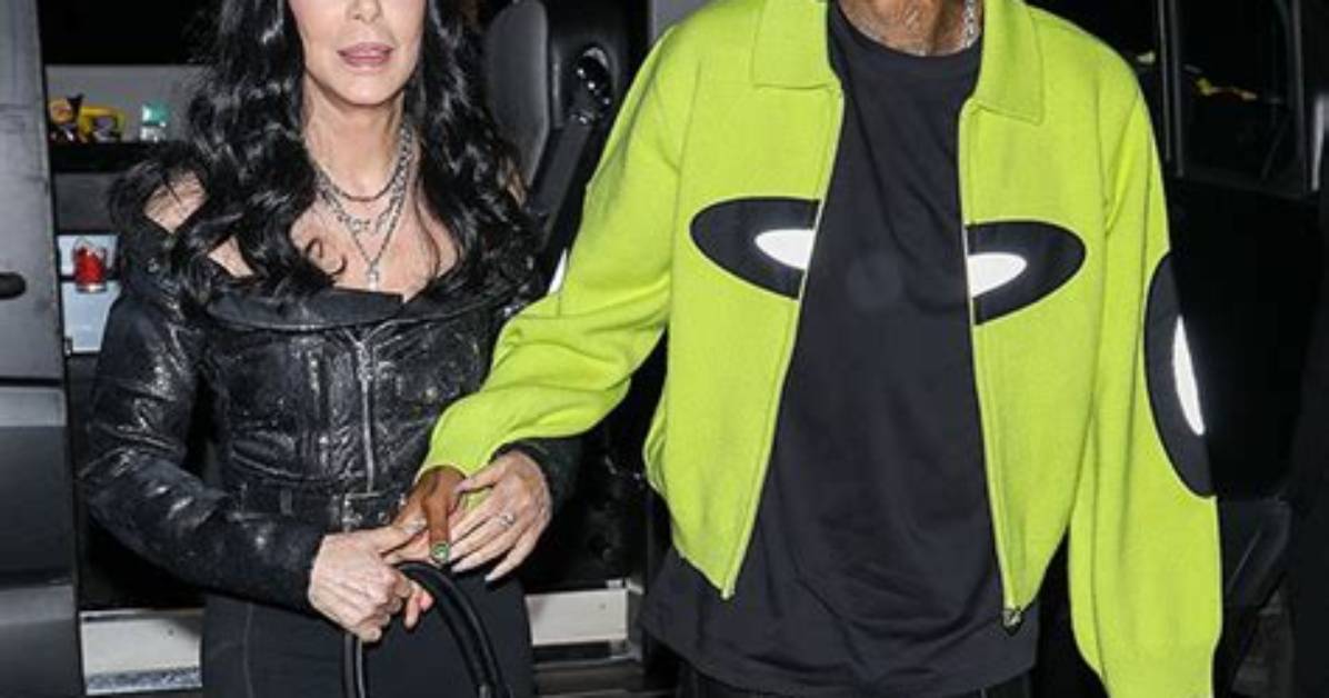 Cher & Alexander Edwards Hold Hands Leaving Drake’s Super Bowl Party – Hollywood Life