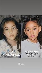 Chicago West Looks Just Like Kim Kardashian in Instagram Pic – Hollywood Life