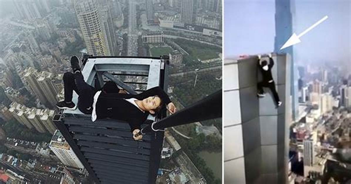 Chinese Rooftopper Falls to Death During Scary Stunt – Hollywood Life