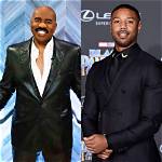 Chris Brown Compares Michael B. Jordan to Steve Harvey in Photo – Hollywood Life