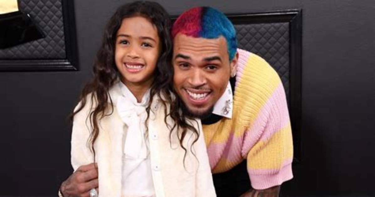 Chris Brown’s Daughter Royalty, 6, Is So Grown up Modeling Her Cozy Blue Onesie
