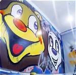 Chris Brown Spray Paints Tyga’s Son’s Bedroom with Fun Animal Graffiti — Watch