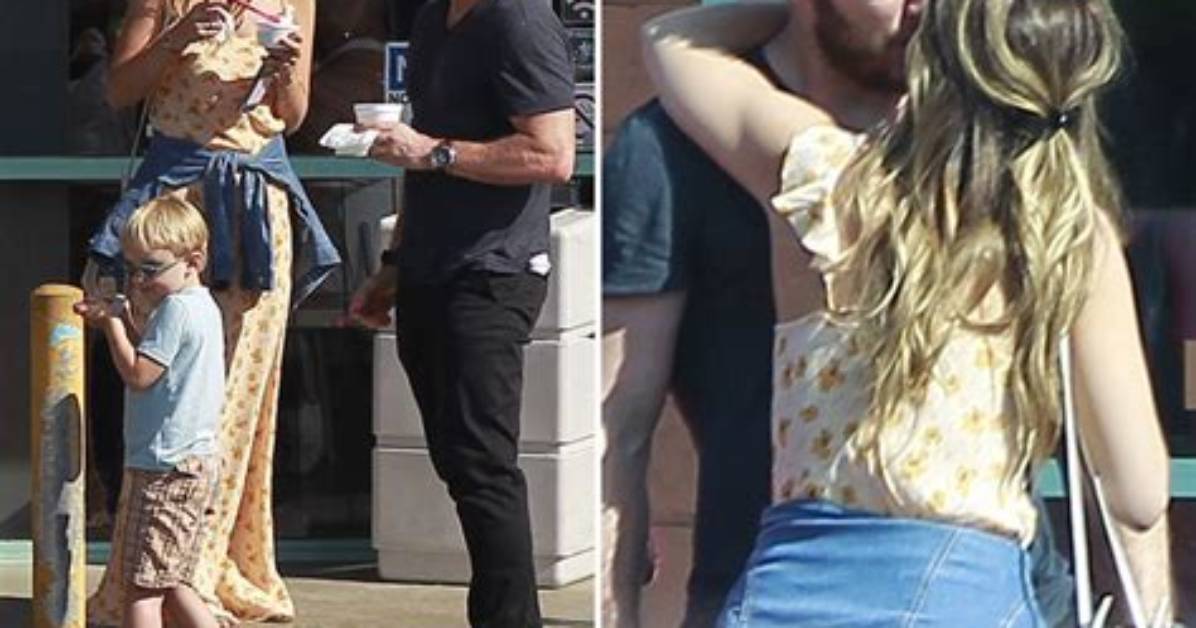 Chris Pratt & Katherine Schwarzenegger Kiss on Family Outing with 2 Kids