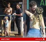Chris Pratt & Katherine Schwarzenegger Kiss on Family Outing with 2 Kids
