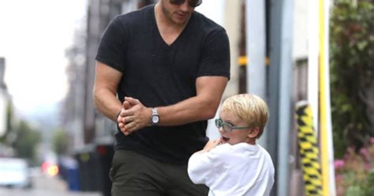 Chris Pratt & Son Jack, 6, Play Rock, Paper, Scissors as They Get Ice Cream with Katherine Schwarzenegger