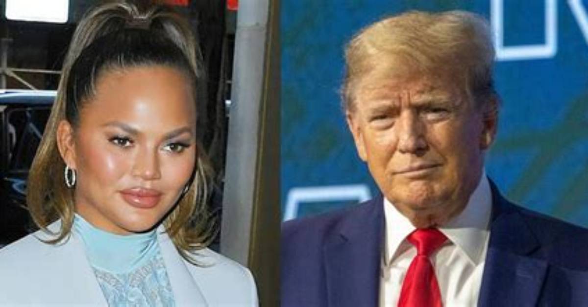 Chrissy Teigen Reacts to Trump Trying to Get Her Tweet Deleted – Hollywood Life