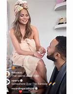 Chrissy Teigen Wears Nothing but a Towel as She Crashes Her Mom’s ‘Today’ Segment