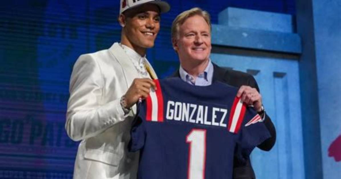 Christian Gonzalez Was Selected by the Patriots in the First Round of the Nfl Draft