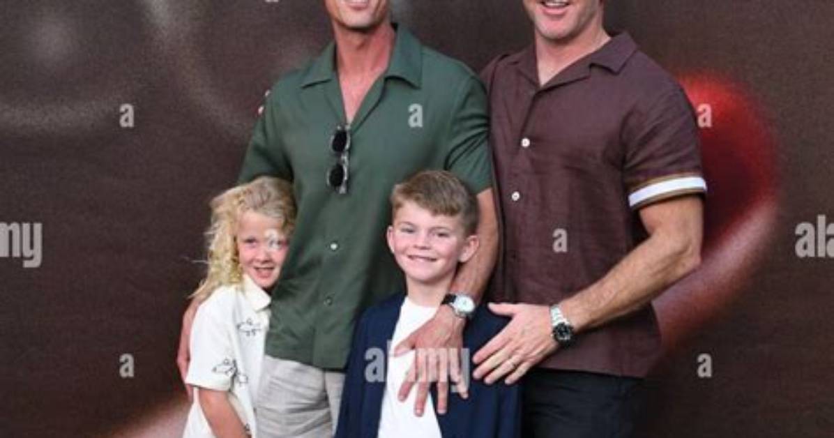 Christopher Landon Husband Cody Morris, Sons Beau and August