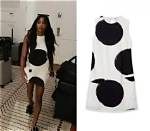 Ciara’s Sheer Polka Dot Dress at Paris Fashion Week: Photos – Hollywood Life