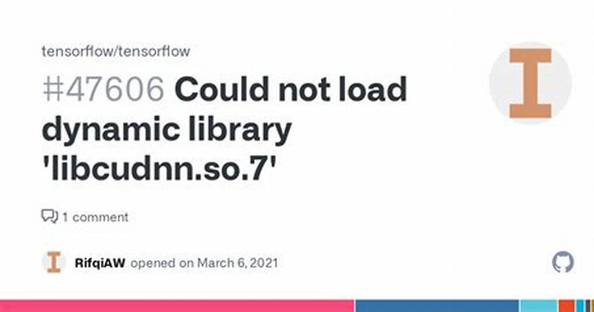 "Could Not Load Dynamic Library 'Libcudnn. So.8'" When Running Tensorflow on Ubuntu 20.04