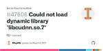 "Could Not Load Dynamic Library 'Libcudnn. So.8'" When Running Tensorflow on Ubuntu 20.04