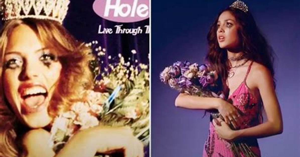 Courtney Love Calls out Olivia Rodrigo for Recreating Hole Album Cover – Hollywood Life