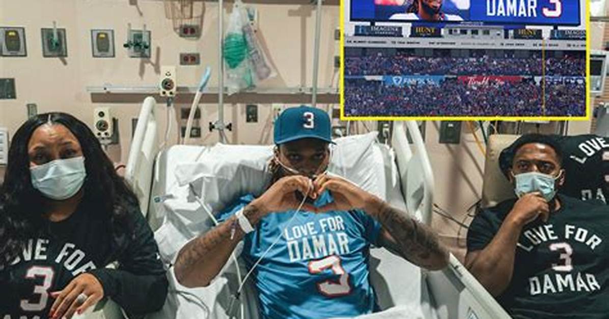 Damar Hamlin Supports Buffalo Bills After Heart Attack: Photo – Hollywood Life