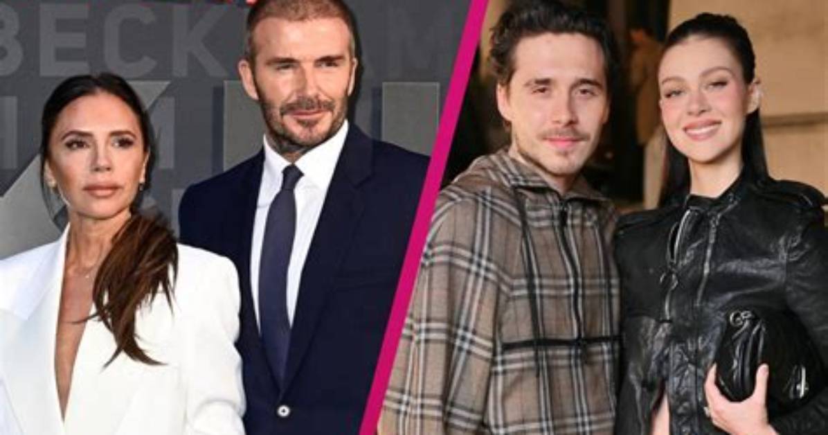 David Beckham & Posh Together at Brooklyn’s Wedding – Hollywood Life