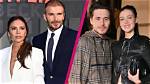 David Beckham & Posh Together at Brooklyn’s Wedding – Hollywood Life