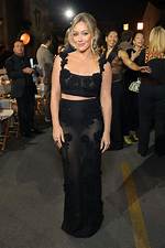 Dazzles in Sheer Black Dress – Hollywood Life