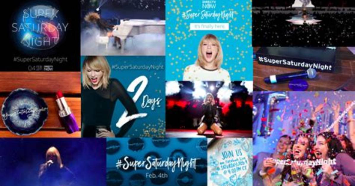 Directtv’s Super Saturday Night Taylor Swift Concert — Pics