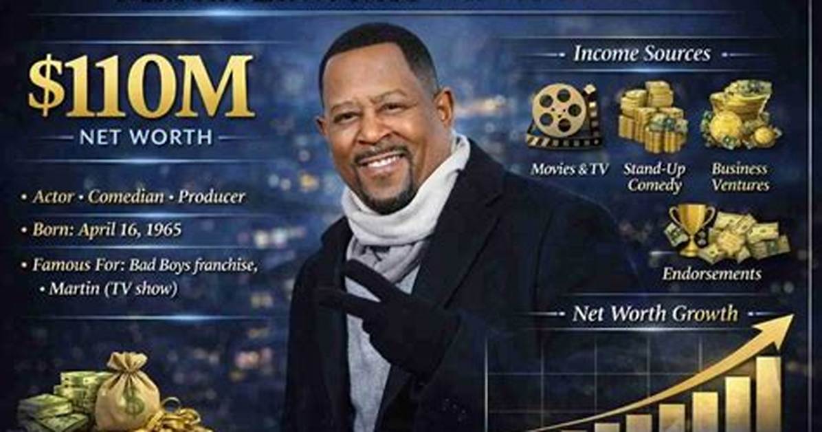 Discover Martin Lawrence's Net Worth: the Complete Breakdown