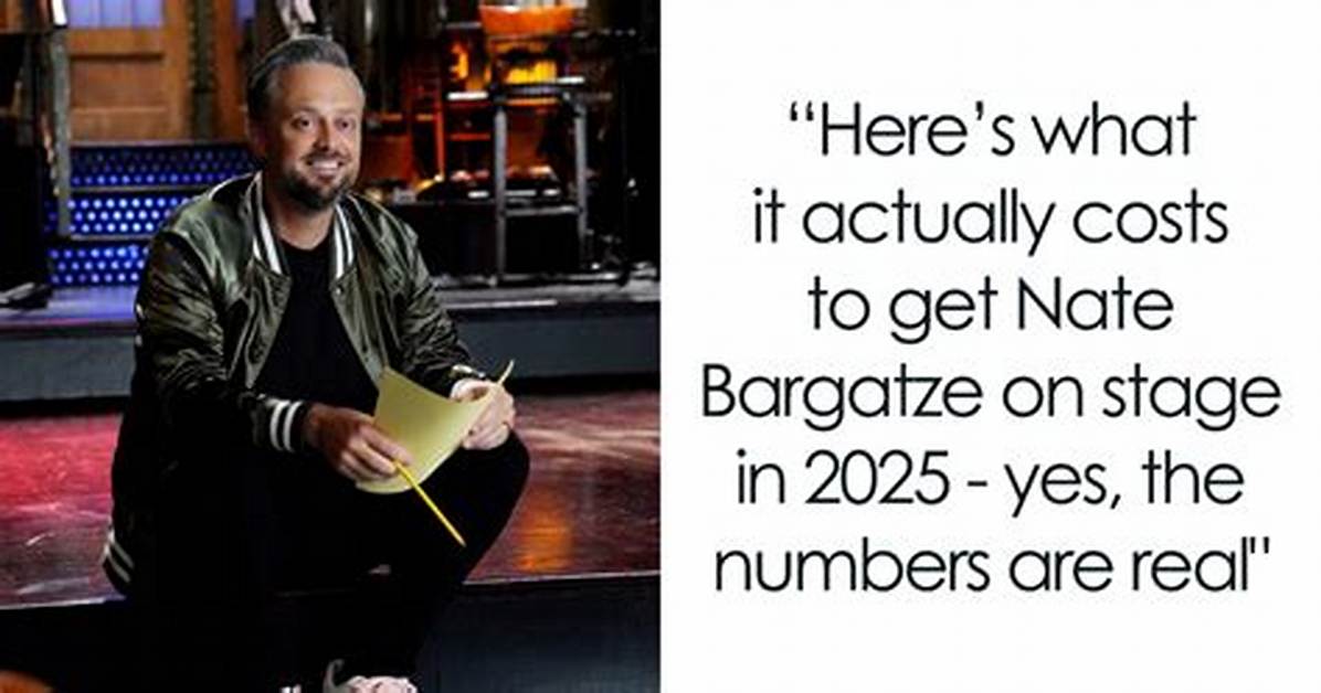 Discover Nate Bargatze's Staggering Net Worth: an in-Depth Analysis