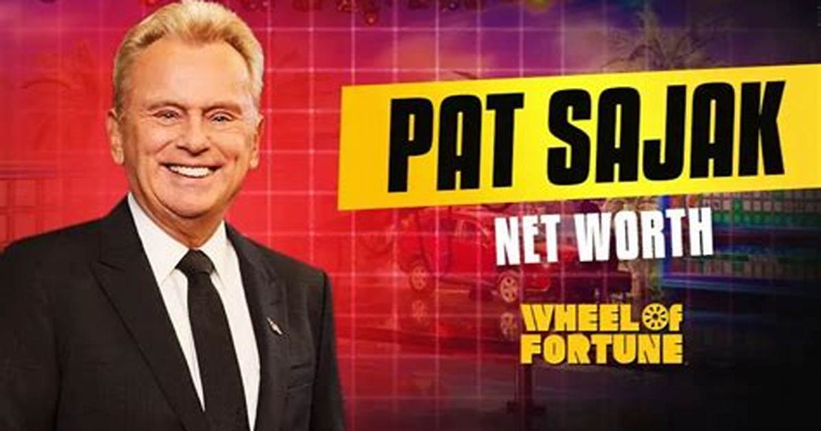 Discover Pat Sajak's Net Worth: Uncover His Financial Empire