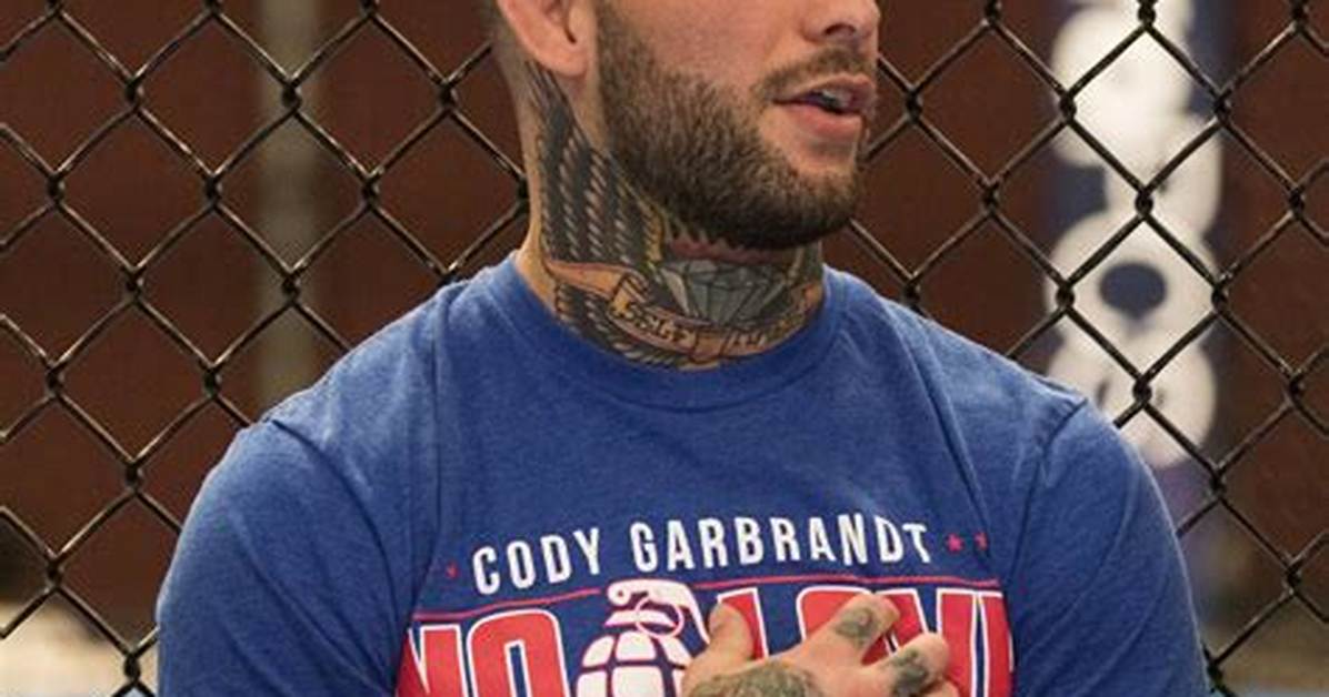 Discover the Untold Secrets of Cody Garbrandt's Fighting Mastery