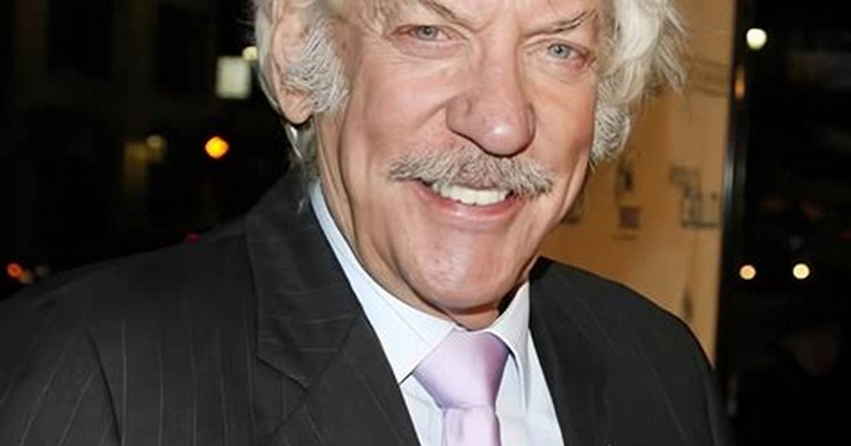 Donald Sutherland's Stature: an Exploration of the Actor's Height