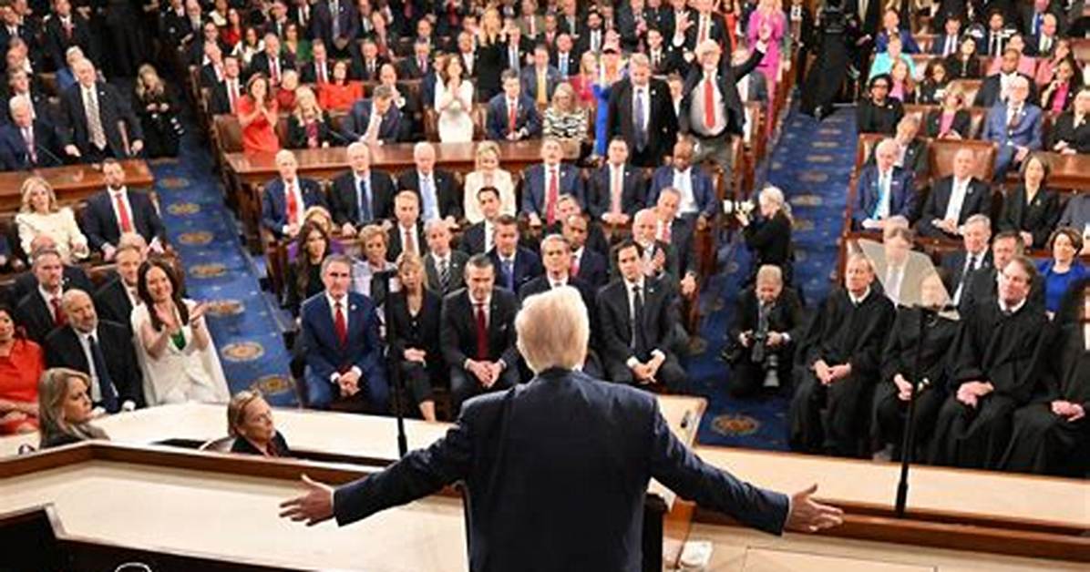 Donald Trump Addresses Congress — See Pics