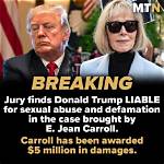 Donald Trump Found Liable of Sexually Assaulting E. Jean Carroll in Civil Trial