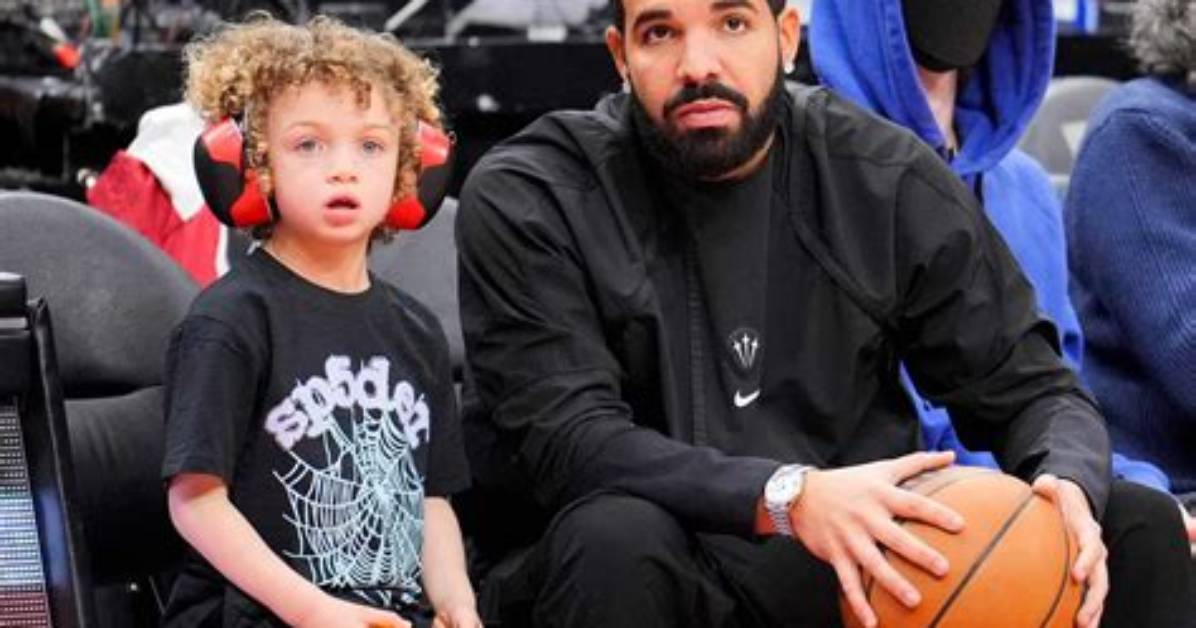 Drake Naps on His Little Boy Adonis’ Shoulder in Sweet Father & Son Moment with the 3-Year-Old