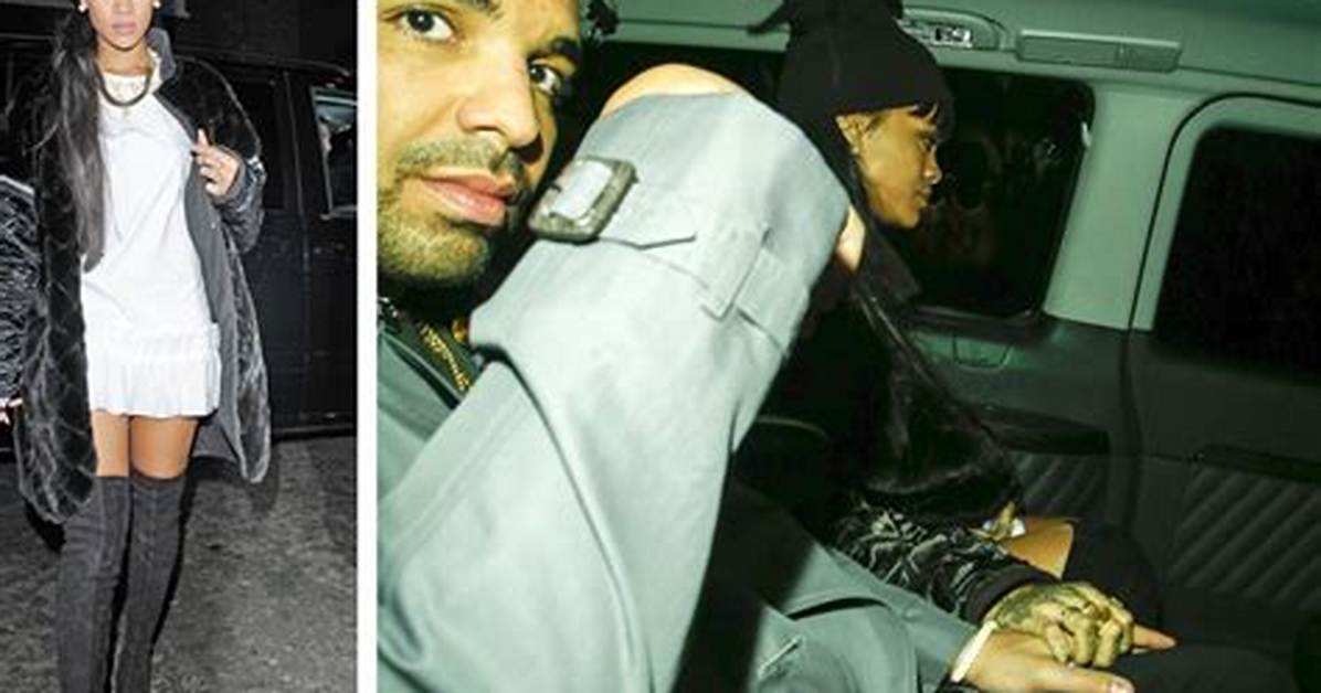Drake & Rihanna Cozy up During Romantic Paris Date Night