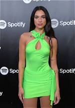 Dua Lipa’s Neon Green Cutout Dress: Watch – Hollywood Life