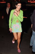 Dua Lipa Wears Green Sweater & Mini Skirt to Milan Dinner: Photo – Hollywood Life