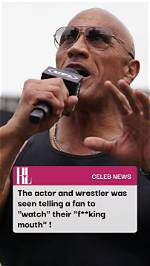 Dwayne Johnson Seemingly Gets Heated with Fan at Wwe Hall of Fame Ceremony: Video
