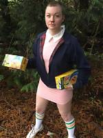 Eleven from Stranger Things Halloween Costume Diy – Hollywood Life