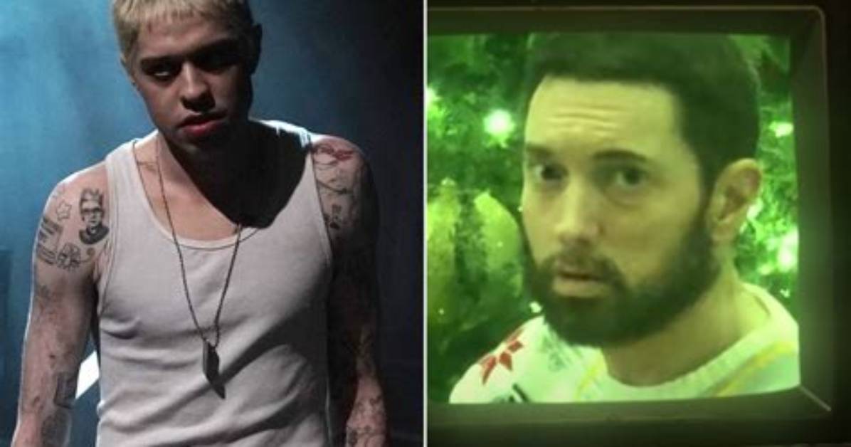 Eminem Makes Cameo in Pete Davidson & Jason Bateman’s ‘Stan’ Sketch – Hollywood Life