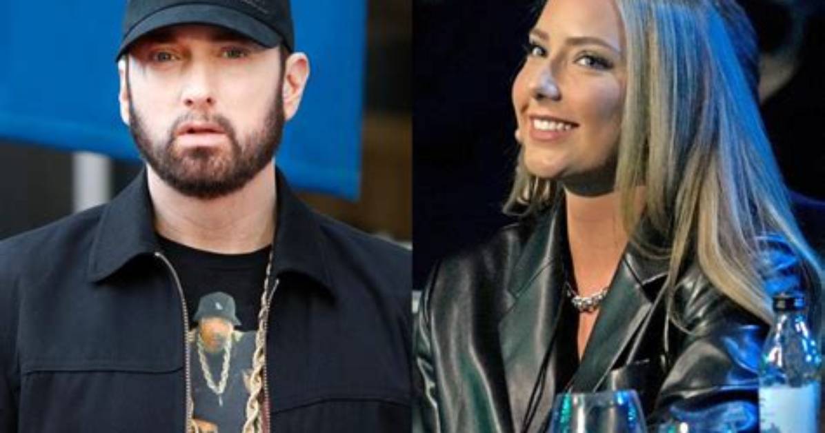 Eminem’s Daughter Hailie Drinks Wine & Rocks Cozy Loungewear to Decorate Christmas Tree — Photos