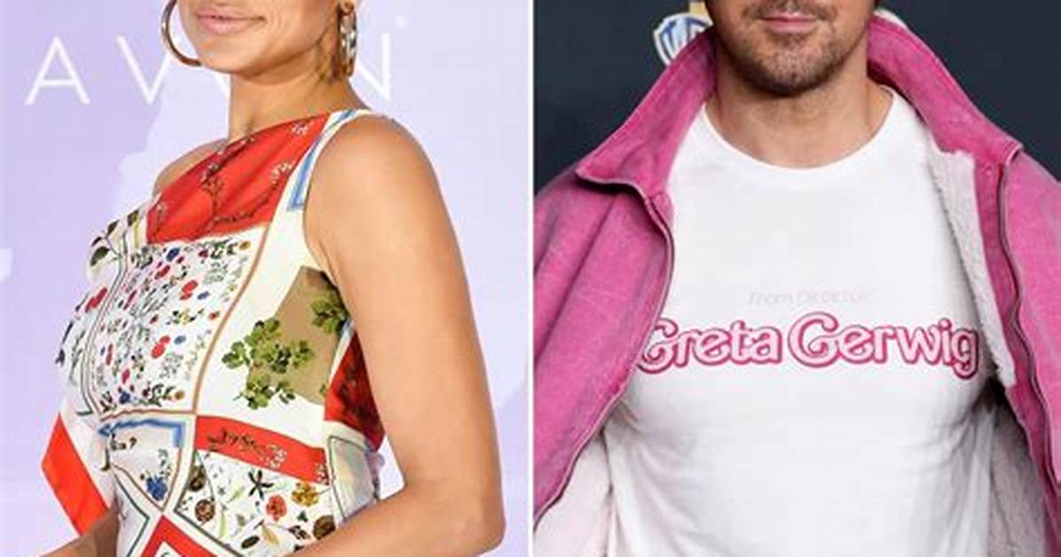 Eva Mendes Rocks T-Shirt with Ryan Gosling as Ken from ‘Barbie’ Movie on It: Photo