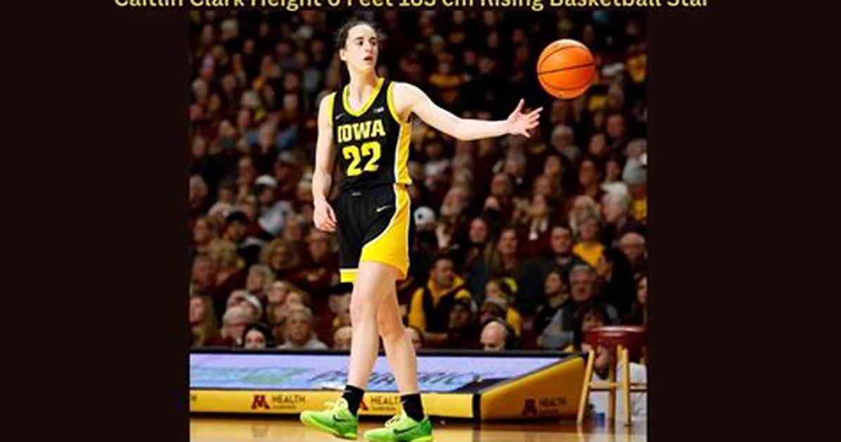 Explore the Height of Basketball Star Caitlin Clark in Feet