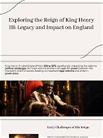 Exploring the Legacy of Henry Herbert, 17Th Earl of Pembroke