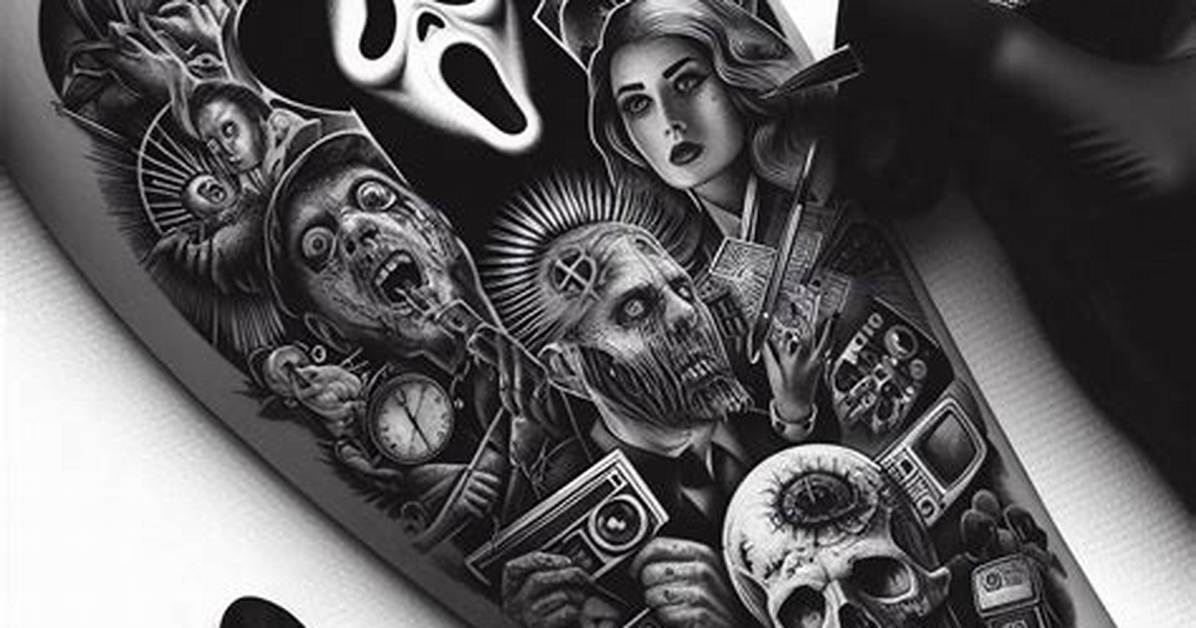 Exploring These Small Simple Horror Movie Tattoos For