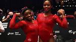 Gabby Douglas Shades Simone Biles at Olympics: Barely Claps & Gives a Salty Look — Watch
